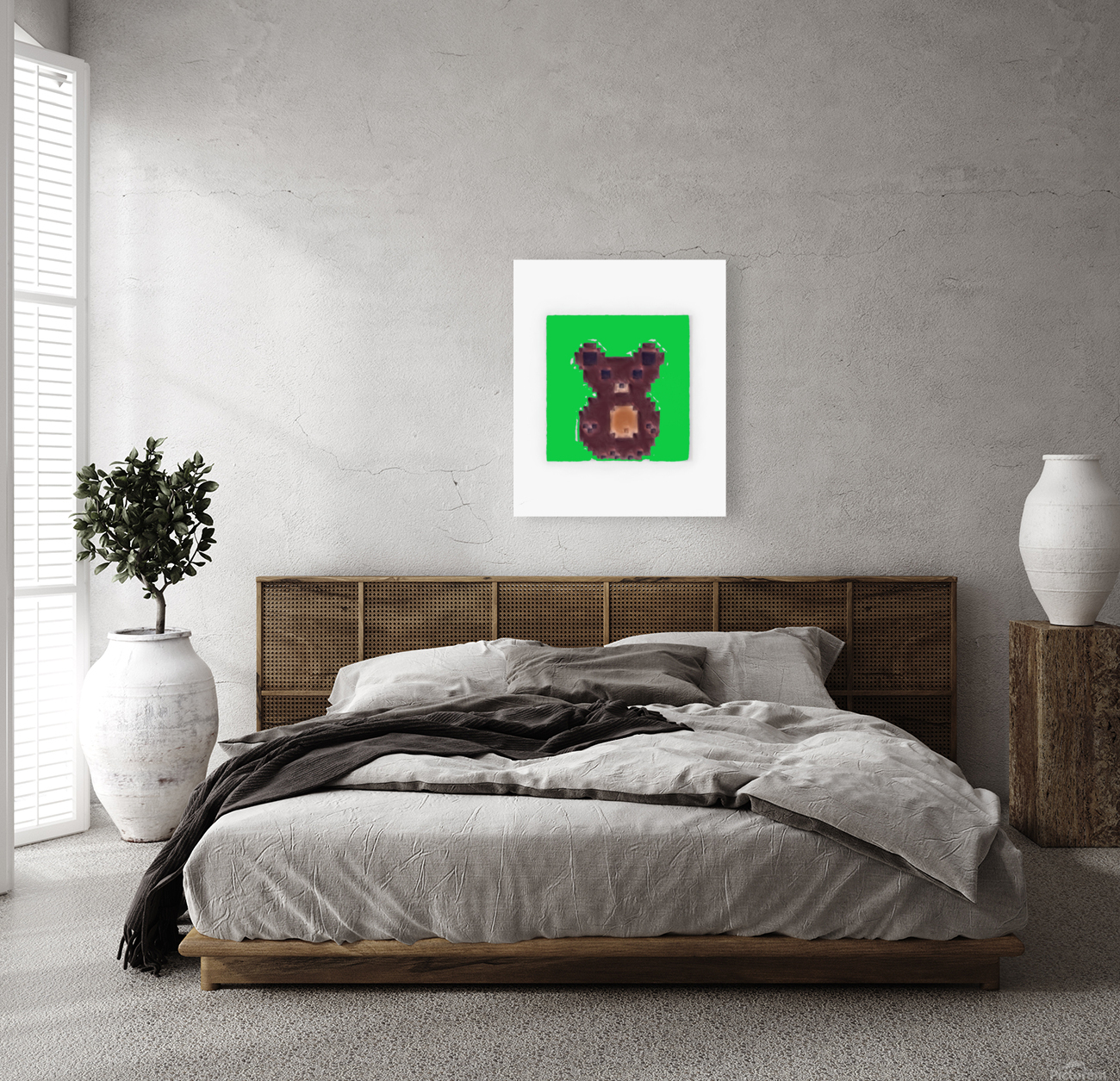 Brown Bear Green Reproduction