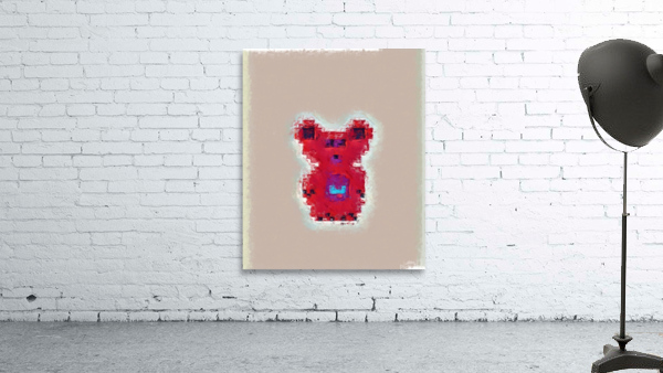 Enemy II Red Bear Wall Preview
