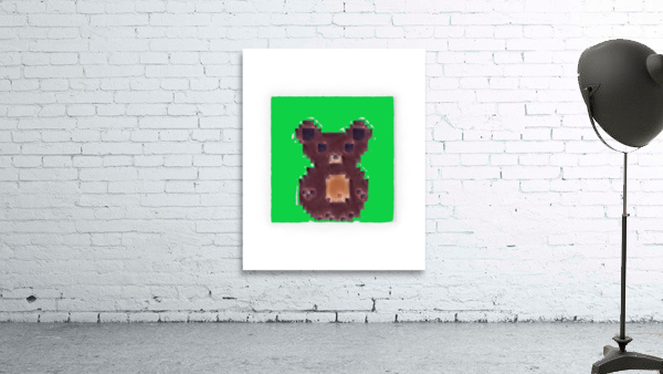 Brown Bear Green Wall Preview