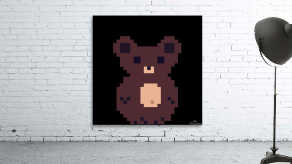 Brown Bear Player 1 Wall Preview