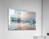 Sunrise on the Boardwalk Acrylic Print