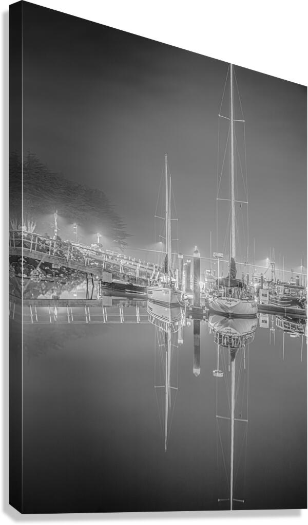 Early Morning Stretch Canvas Print