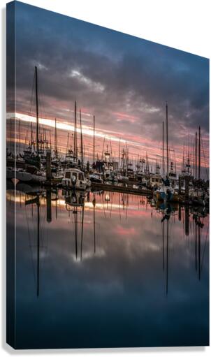 Morning on the Bay Canvas Print