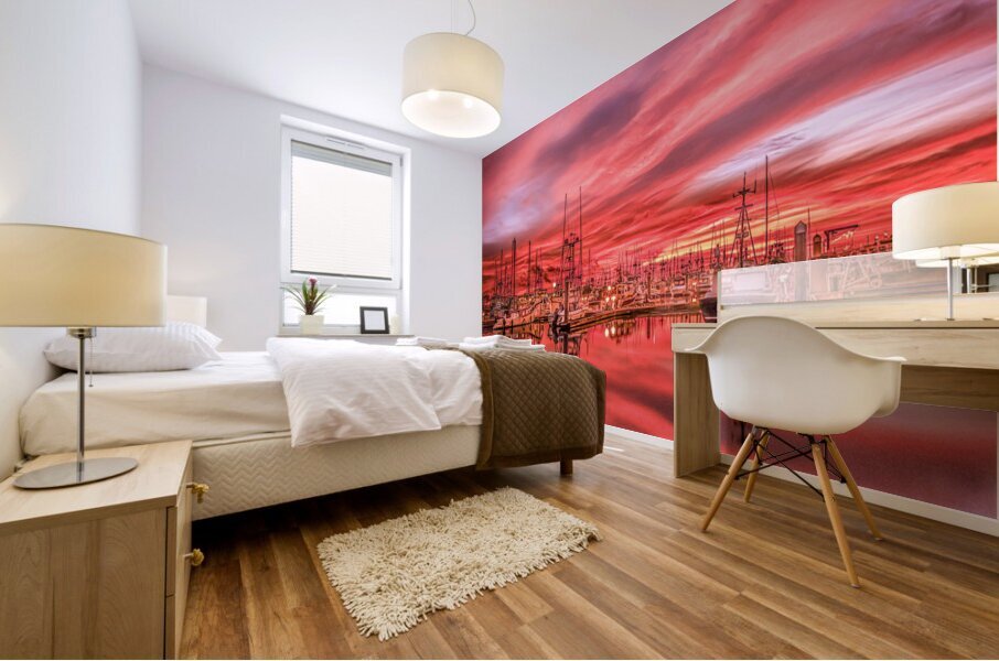 Past Reflections Mural print