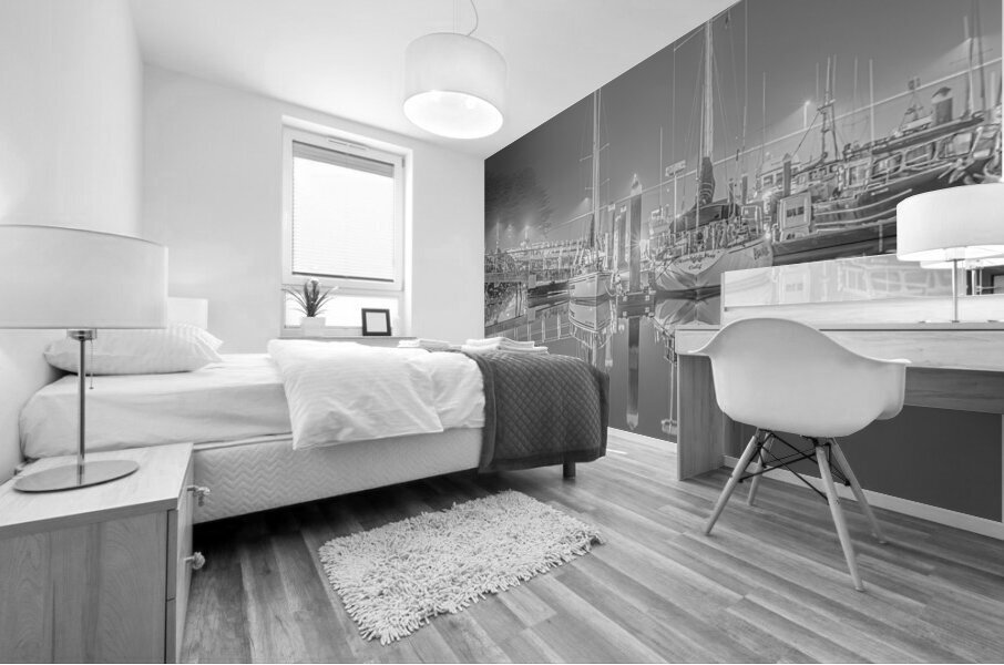 Early Morning Stretch Mural print