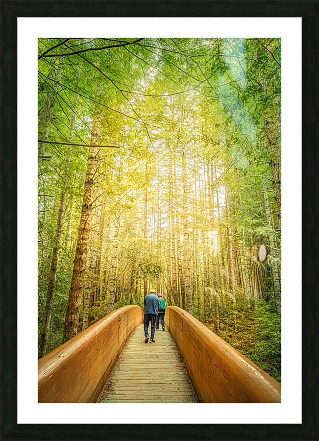 Crossing Over Picture Frame print