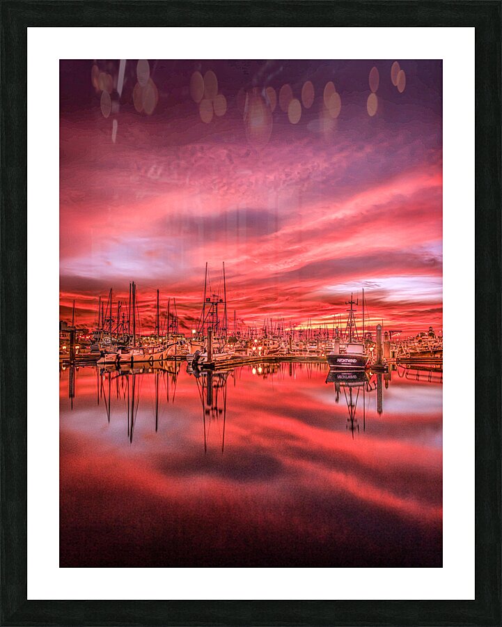 Past Reflections Picture Frame print