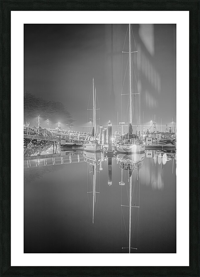 Early Morning Stretch Picture Frame print