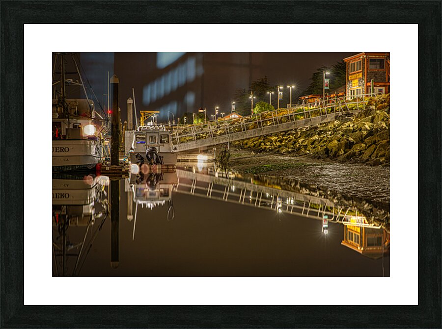 Low Tide Picture Frame print