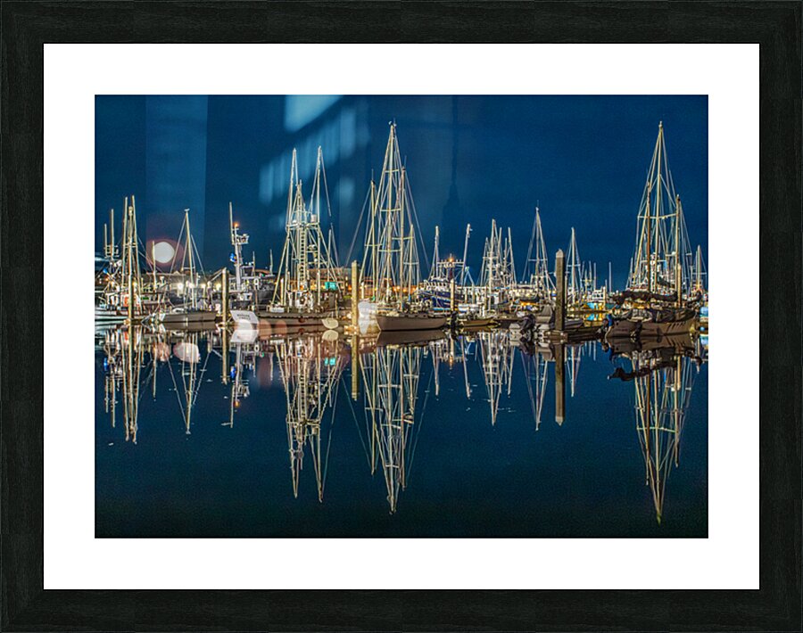 Under the Lights Picture Frame print