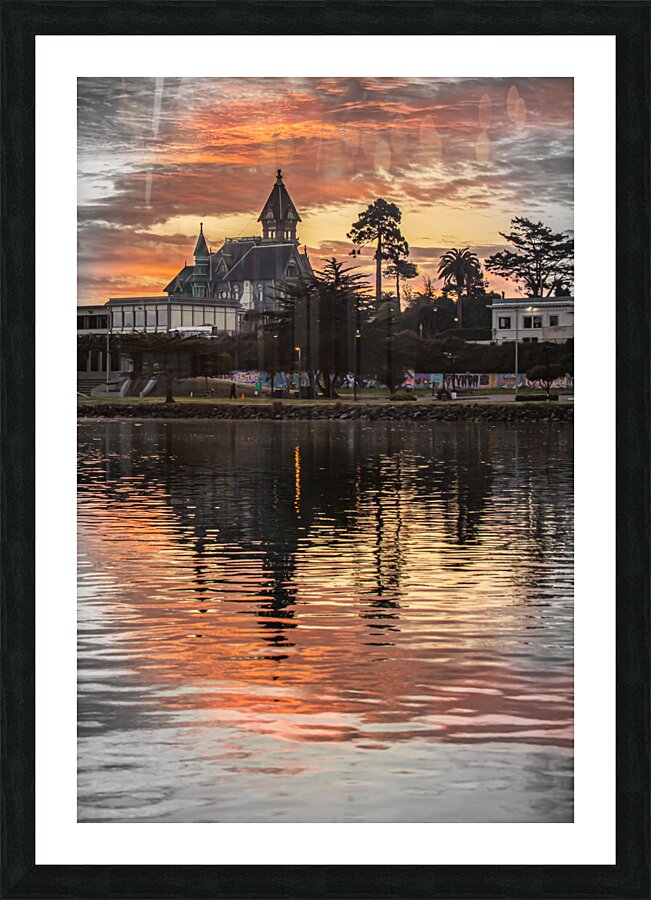Carson Mansion Picture Frame print