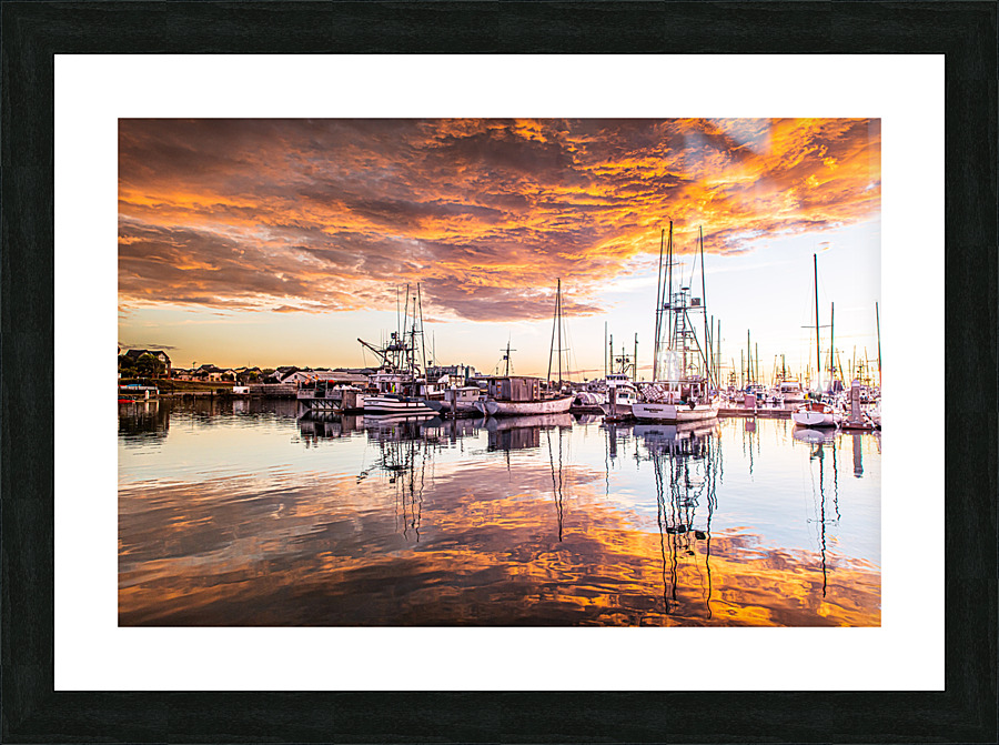Sunset Picture Frame print