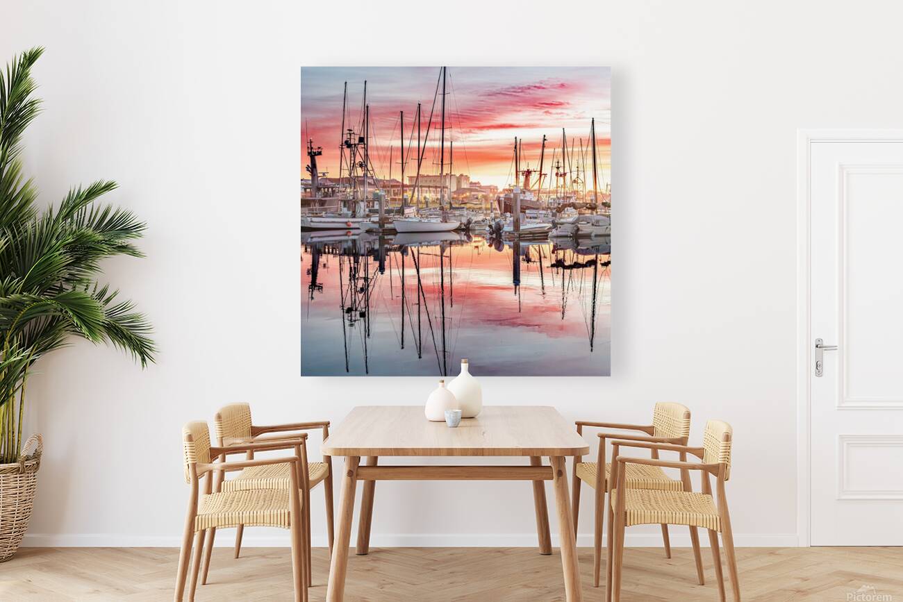 A Sunday Sunset Reproduction