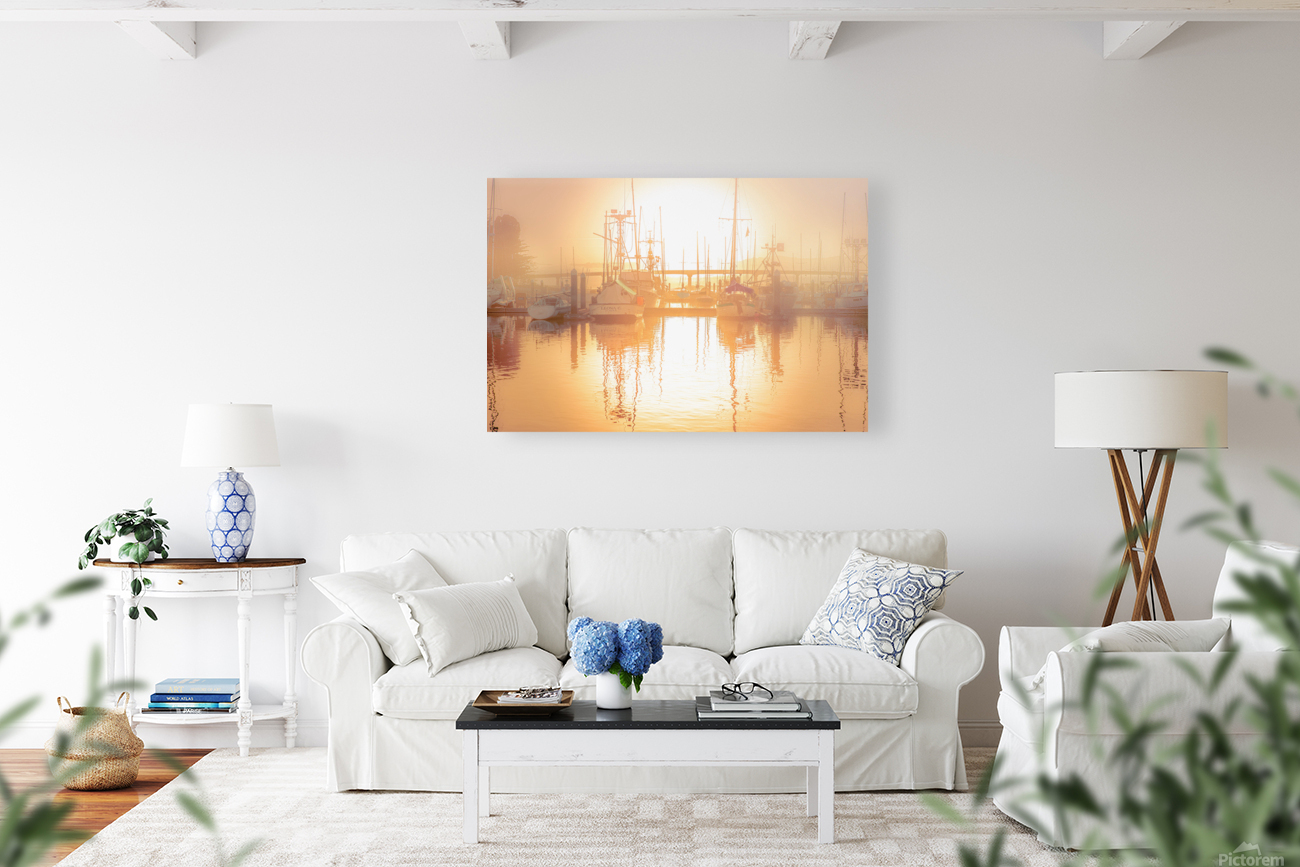 Hazy Sunrise Reproduction