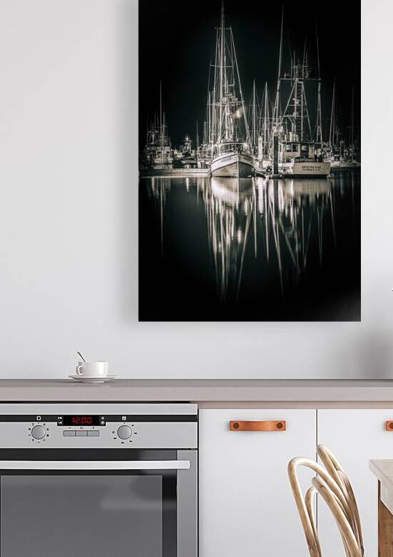 A Mess of Masts Black & White by Alan Workman Fine Art Photography