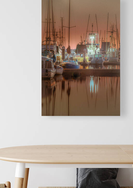Night at the Marina Reproduction