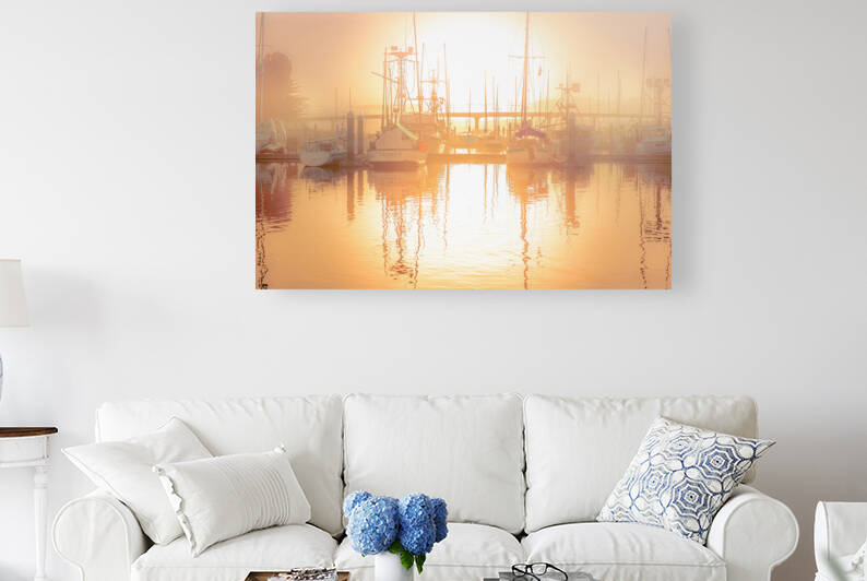 Hazy Sunrise Reproduction