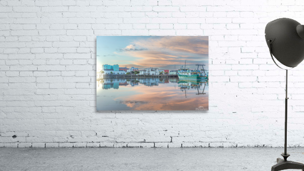 Sunrise on the Boardwalk Wall Preview