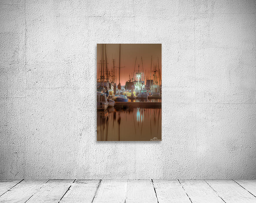 Night at the Marina Wall Preview