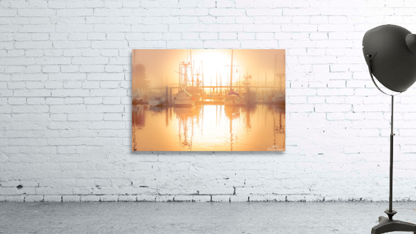Hazy Sunrise Wall Preview