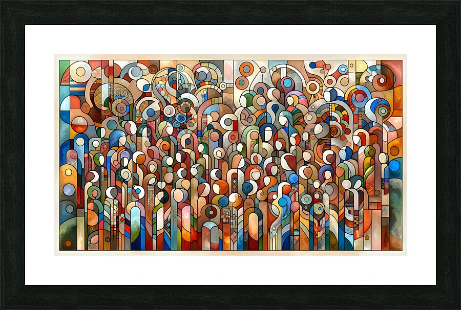 Symphony of Unity Picture Frame print