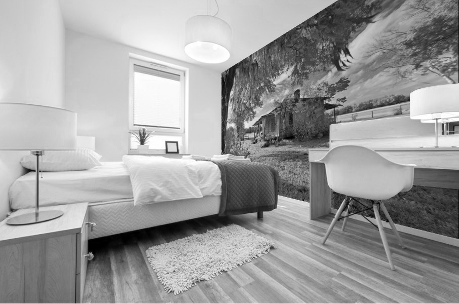 Cracker Cabin Mural print