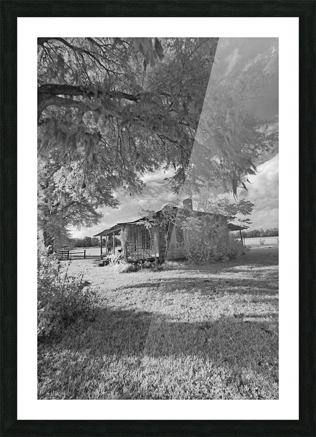 Cracker Cabin Vertical  Picture Frame print