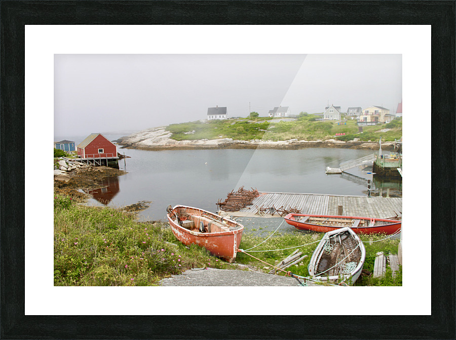 Nova Scotia Red Picture Frame Printing