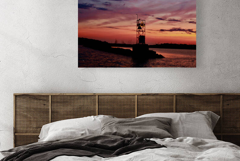 Channel at Sunset by Cheryle Walker Hemingway
