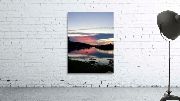 Kayaking at Sunset Wall Preview