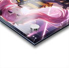 Beautiful Anime girl  in rock style  Acrylic print