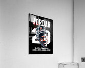 Michael Jordan Champions Acrylic Print