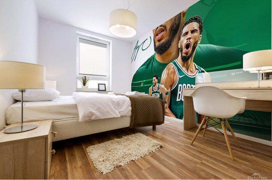  Player Jayson Tatum Mural print