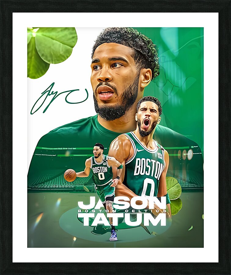  Player Jayson Tatum Picture Frame print