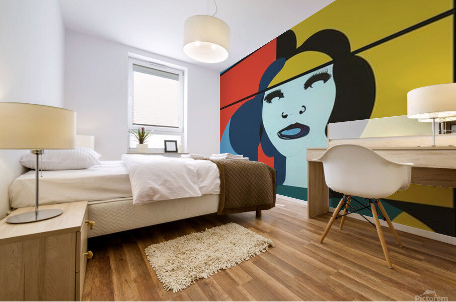 The Maid Mural print