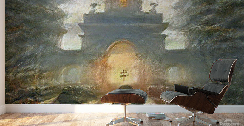 Arriving at the Pearly Gates by Perez Wall Art