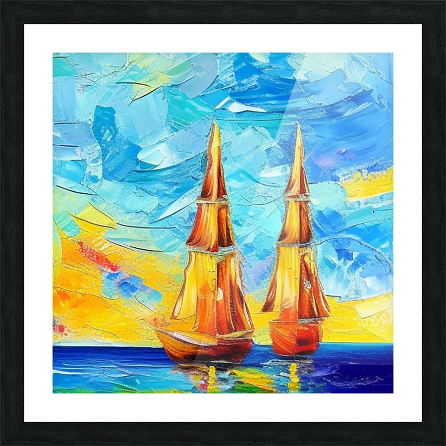 The Twins Picture Frame print