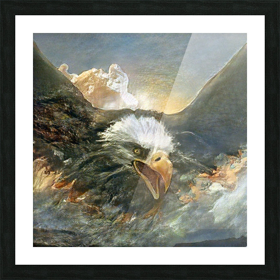 Freedom Bird Picture Frame print