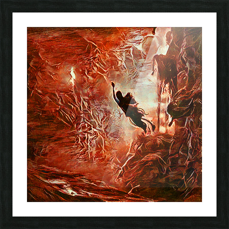 The Nightmare Picture Frame print