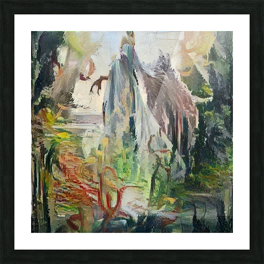 The Apparition Picture Frame print