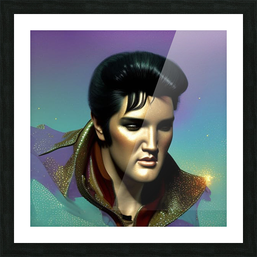 Elvis Picture Frame print