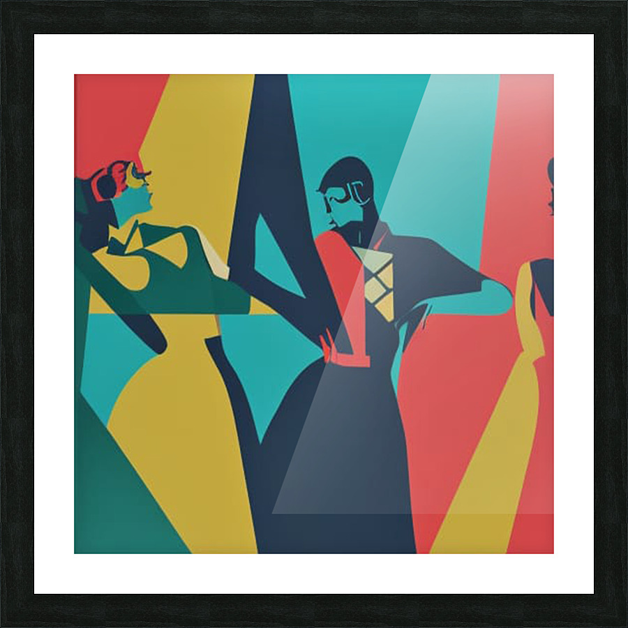 The Dancers Picture Frame print