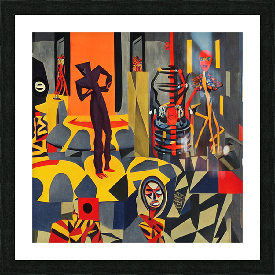 The Lounge Picture Frame print
