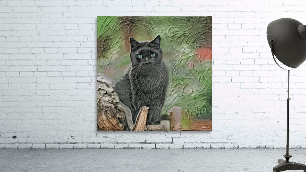 Black Cat  Wall Preview
