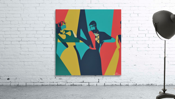 The Dancers Wall Preview