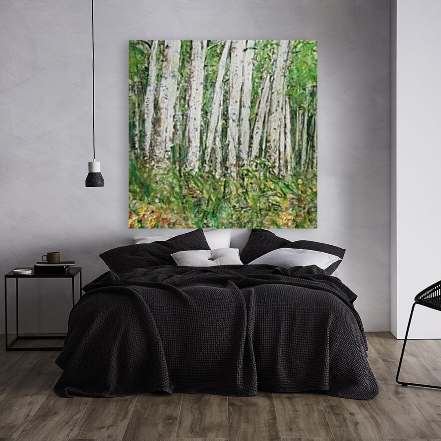 The Birch Woods Reproduction