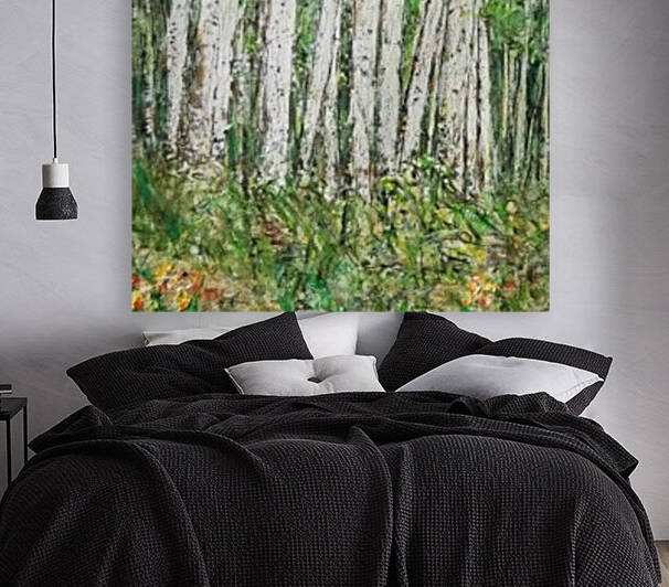 The Birch Woods Reproduction