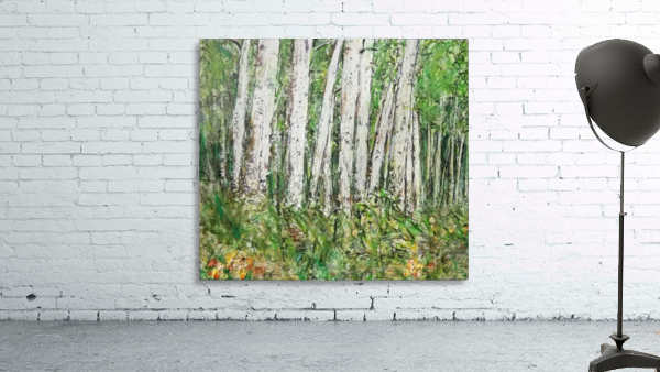 The Birch Woods Wall Preview