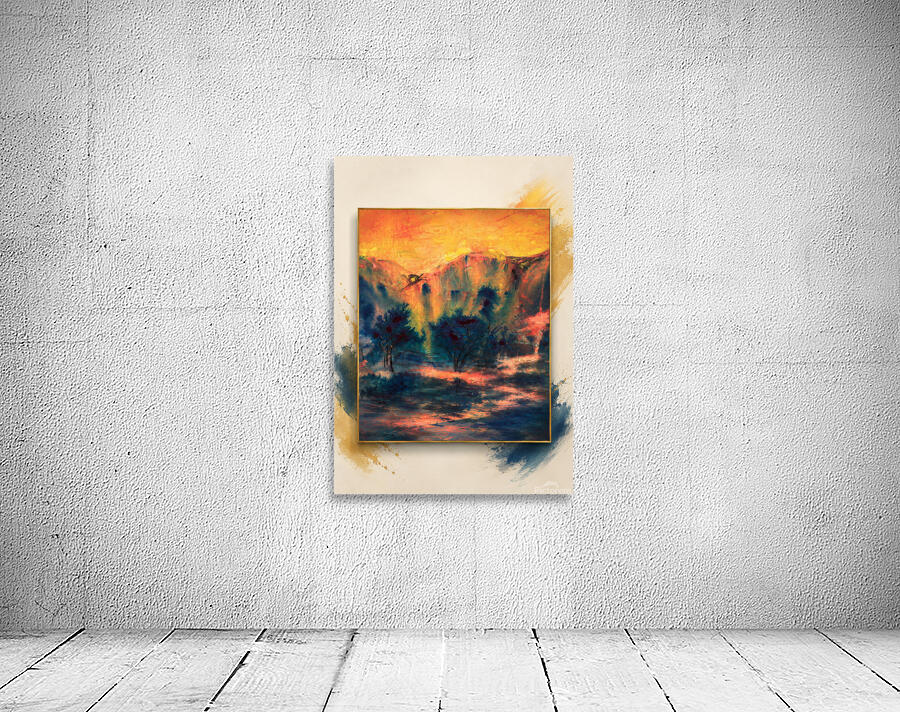 HIDDEN VILLGE POSTER Wall Preview