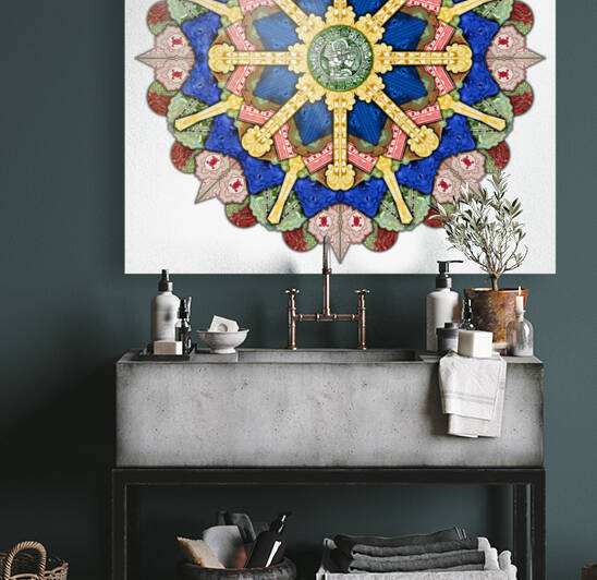 Mayan Time Trading - Limited Edition Print by Domenica Rossi